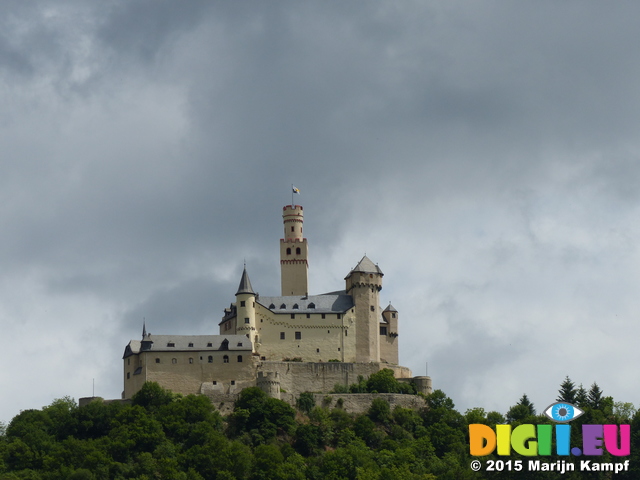 FZ016311 Marksburg over the Rhine